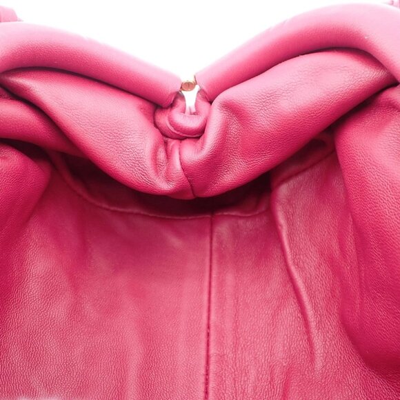 BOTTEGA VENETA Logo Intrecciato Mini Shoulder Bag Leather Pink Italy 93RF473 - Picture 9 of 14